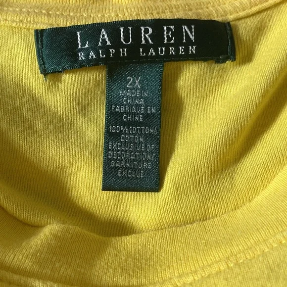 Ralph Lauren Cotton T-Shirt - Picture 4 of 6